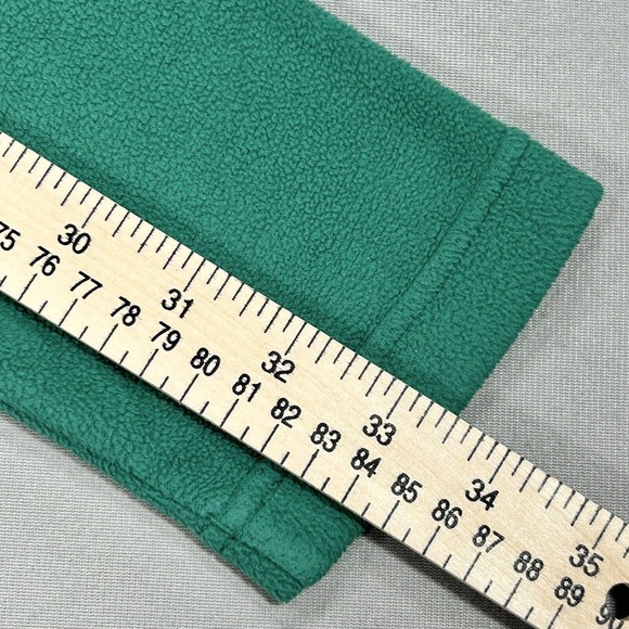 Patagonia Jacket Women's XL Kelly Green Micro D 1/4 Zip Fleece Pullover Casual - Picture 8 of 11